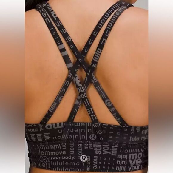 Manifest - LULULEMON ENERGY HIGH-NECK LONGLINE BRA MEDIUM SUPPORT, size 4 - Picture 10 of 11